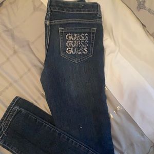 Guess size 12 dark blue jeans